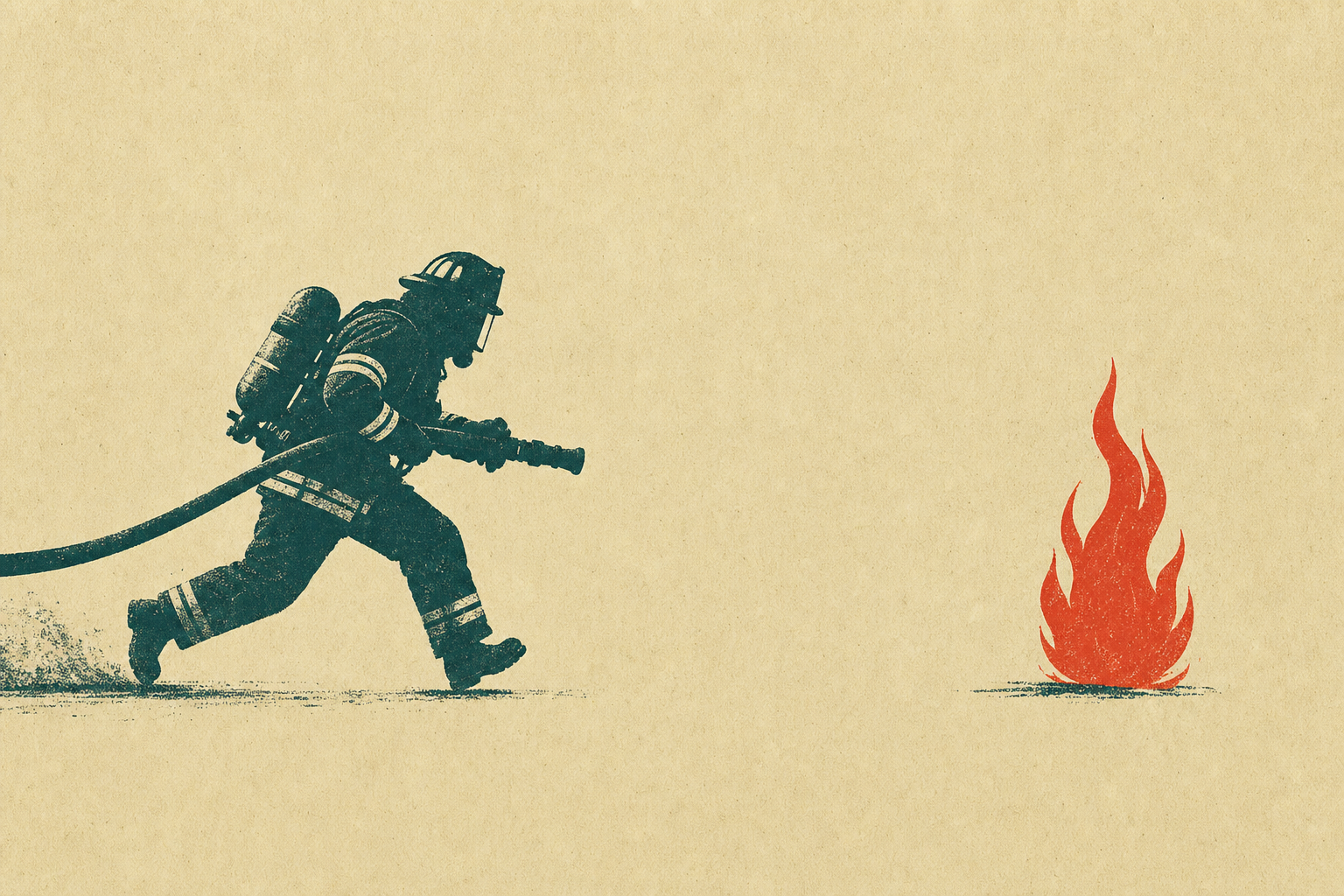 Run Toward the Fire